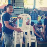 Vice Mayor Tom Ledesma and Councilor Noynoy Penuela distributed T-shirts and Chairs in Brgy. Balaring, Silay City assisted by Kagawad Tony Buensuceso